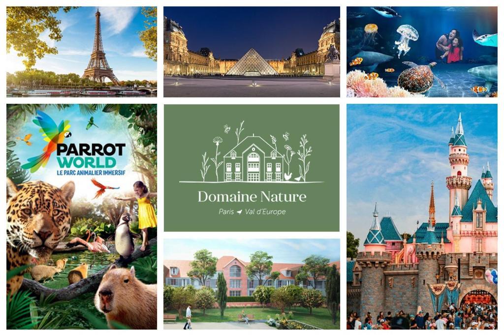 Domaine Nature - Paris/Val D'Europe Bussy-Saint-Georges Exterior foto